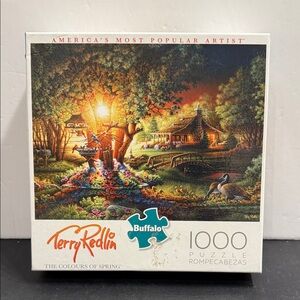 Buffalo Terry Redlin The Colours Of Spring 1000 Piece Jigsaw Puzzle